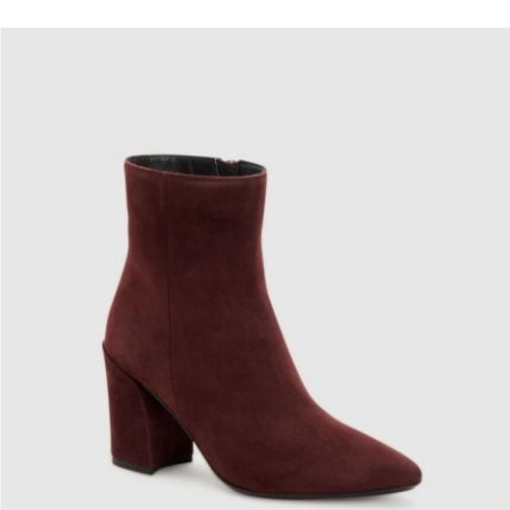 Aquatalia Palomina Ankle Booties inβ Deep Wine 6M - Picture 2 of 11